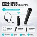 Vinnfier Tango Air 5 Wireless Handheld & Wearable Headset Microphones Set