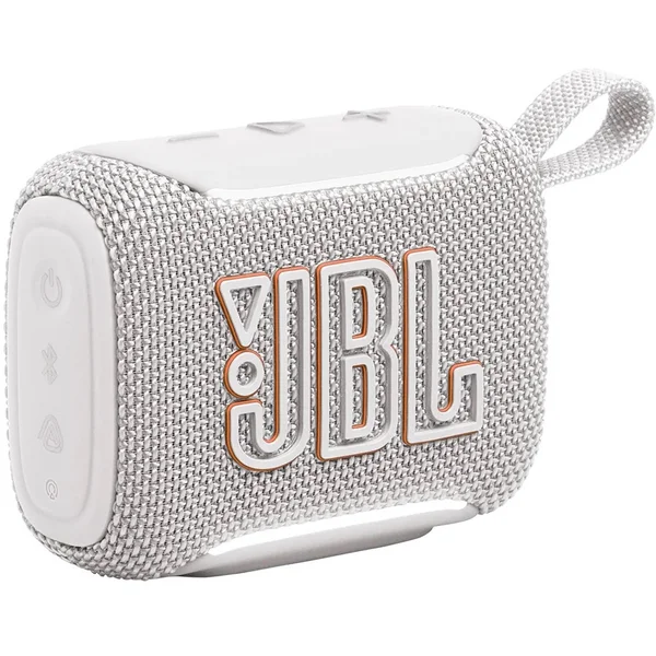 JBL GO 5 Waterproof Wireless Bluetooth Portable Speaker - White
