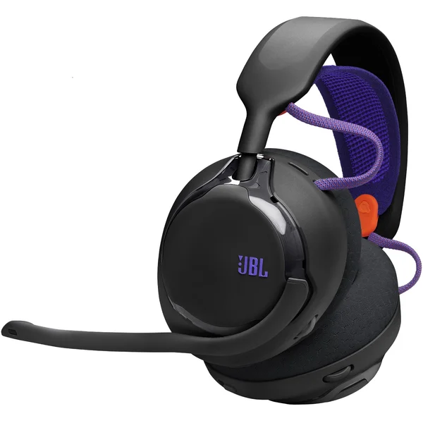 JBL Quantum 650 Wired/Wireless Bluetooth+2.4GHz Multi-Platform Over-Ear Gaming Headset with Mic - Black