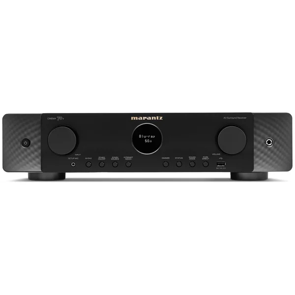 Marantz CINEMA 70 7.2 Channel 8K Hi-Fi Network AV Receiver (with Dolby Atmos, DTS:X) - Black
