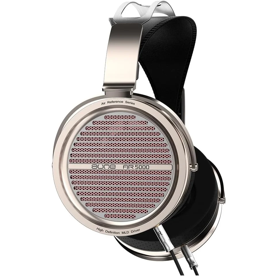 Aune AR5000 MK2 50mm Multi-Layer Distributed (MLD) Diaphragm Open-Back Over-Ear Headphone
