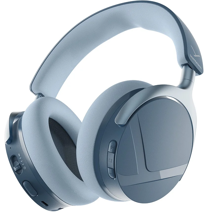 Beyerdynamic AVENTHO Y Wired/Wireless Bluetooth Noise-Cancelling Over-Ear Headphone with Mic - Blue Fusion