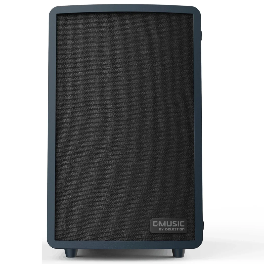 C-Music Hometainer 6 Wireless Bluetooth Portable PA Loudspeaker with Built-In Mixer - Midnight Blue