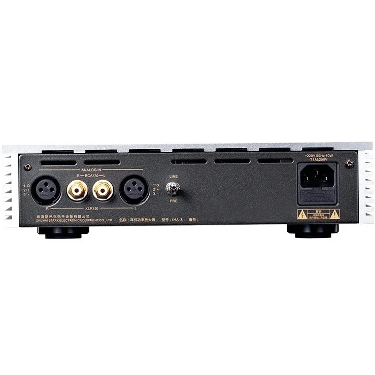 Cayin iHA-8 Desktop Headphone Amplifier - Silver