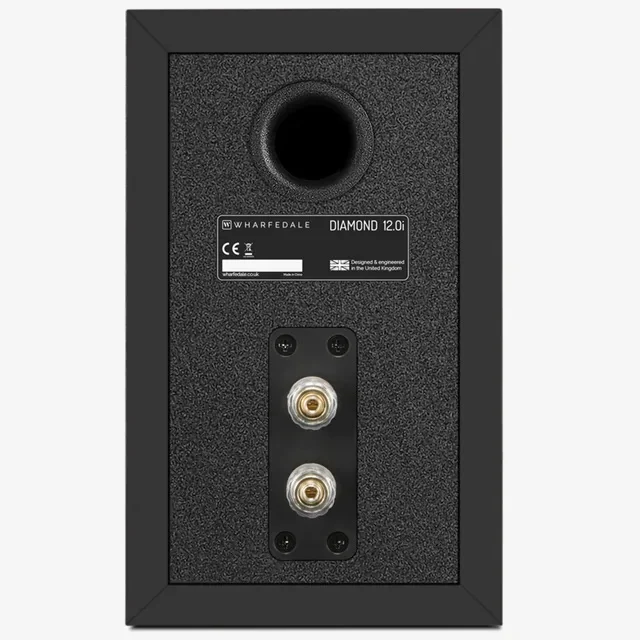 Wharfedale Diamond 12.0i 2-Way Passive Desktop Bookshelf Speakers - All-Black