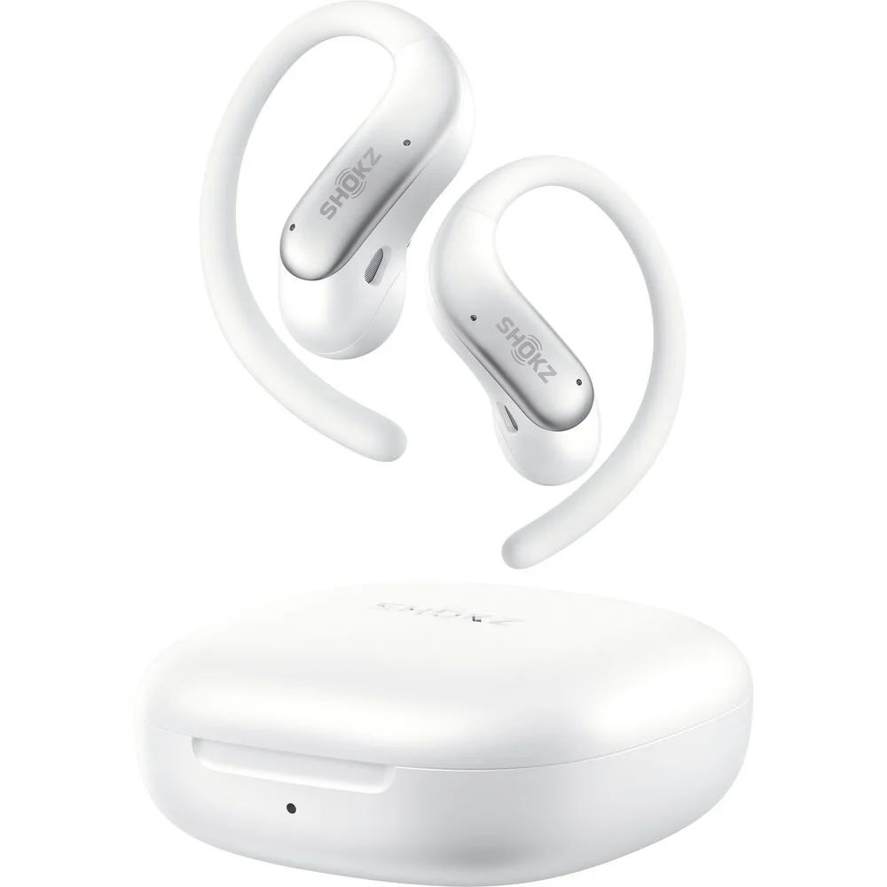 Shokz OpenFit Air 2 True Wireless Bluetooth Air Conduction Open-Ear Earphone with Mic - White