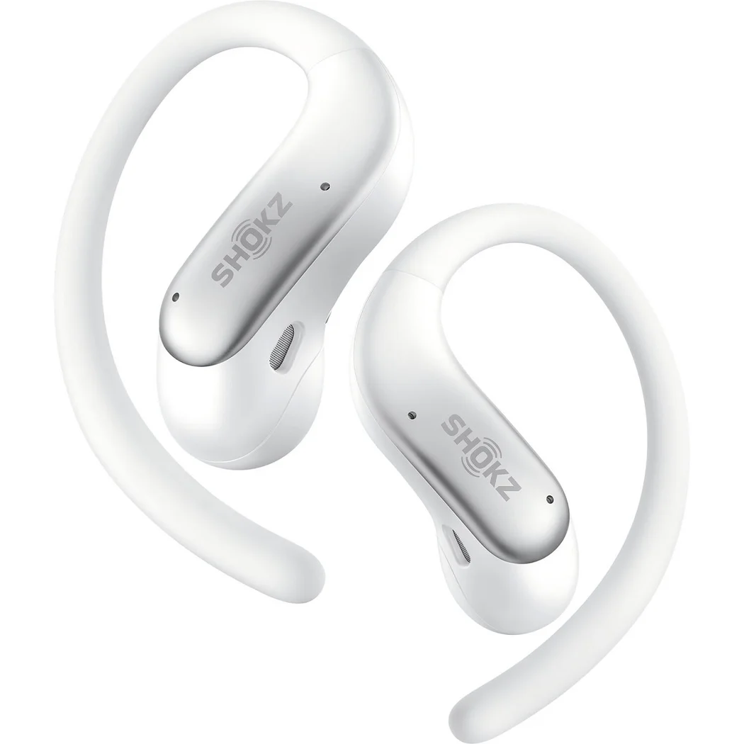 Shokz OpenFit Air 2 True Wireless Bluetooth Air Conduction Open-Ear Earphone with Mic - White