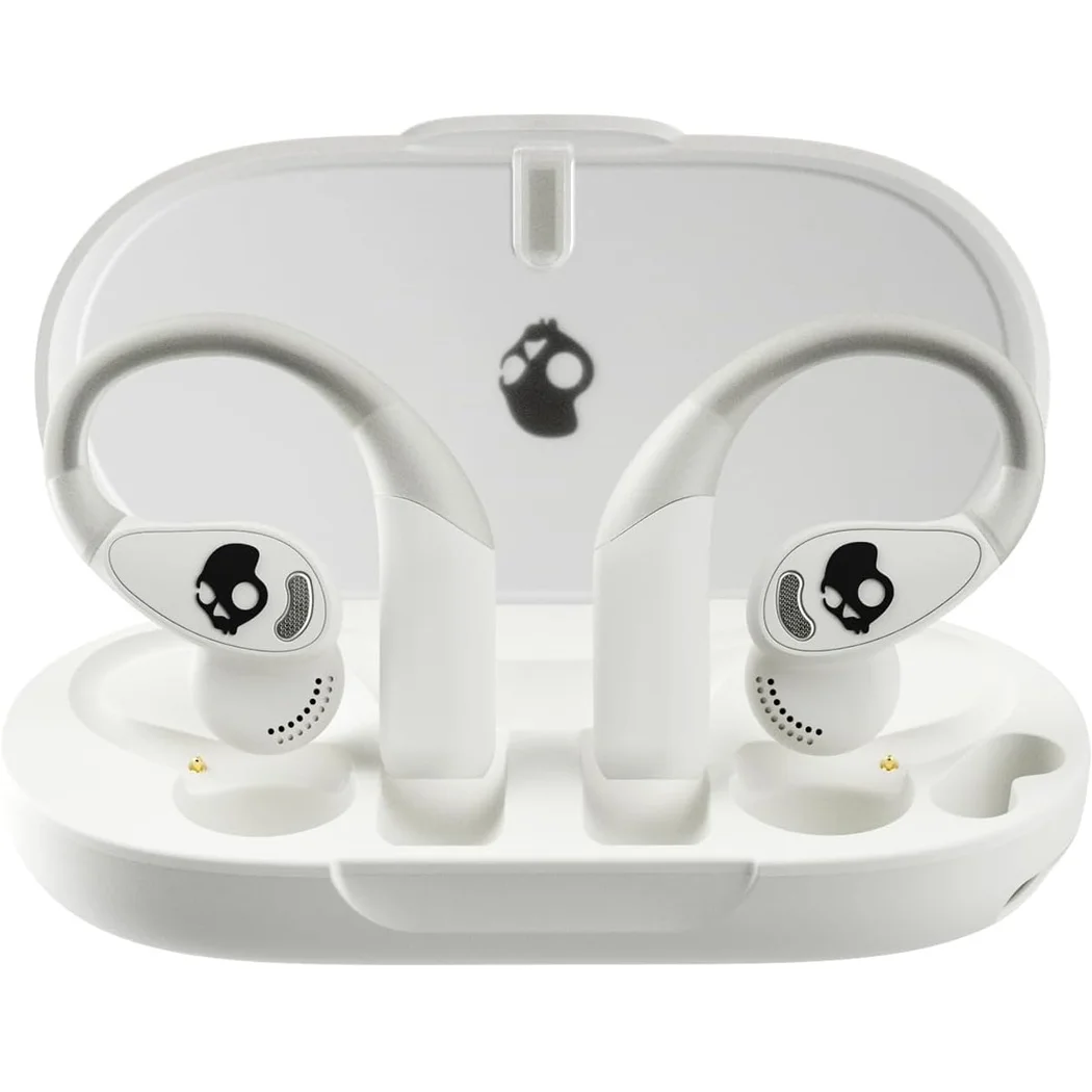 Skullcandy Push 540 Open True Wireless Bluetooth Air Conduction Open-Ear Earphones with Mic - Bone