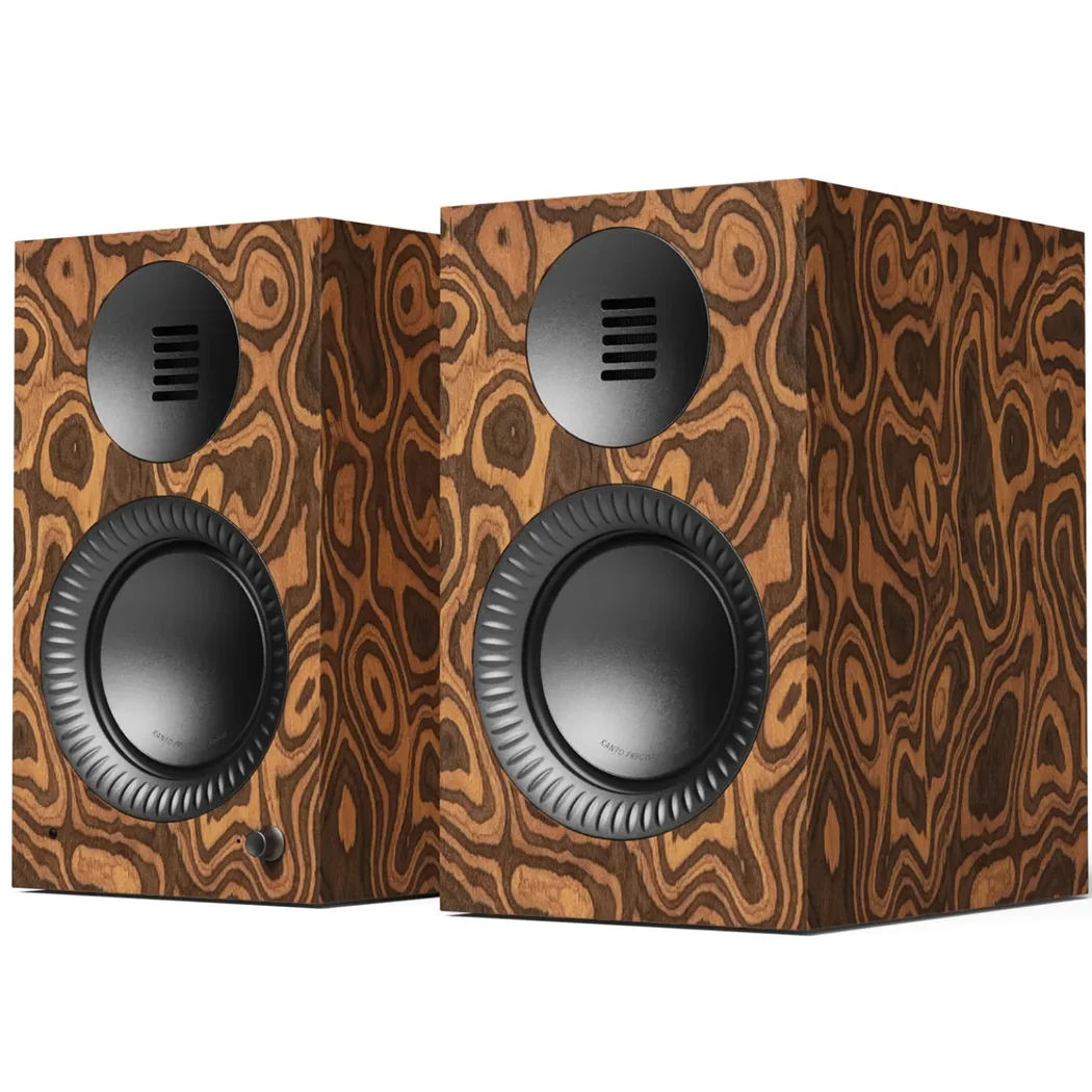 Kanto Tuk Grand G2 (2nd Gen) Passive Desktop Bookshelf Speakers - Matte Burl
