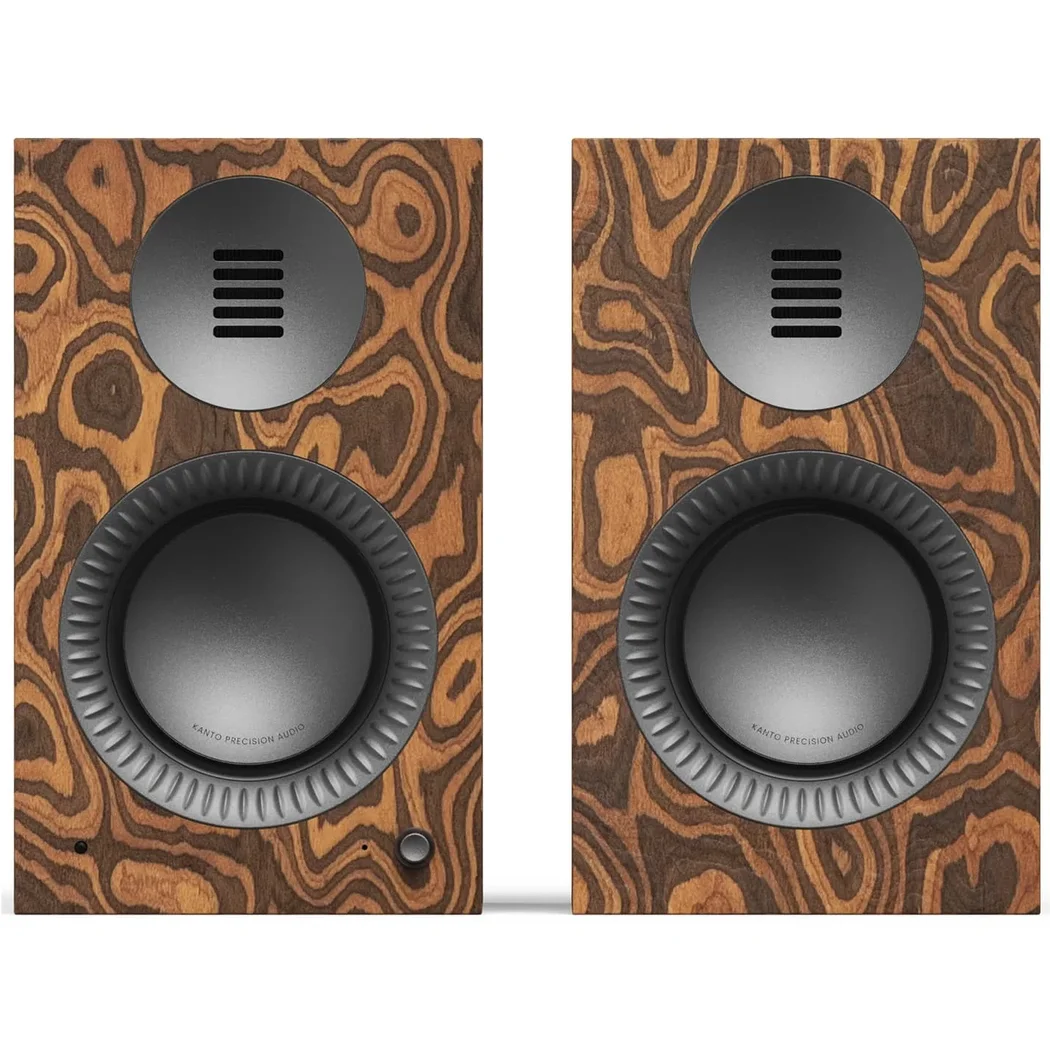 Kanto Tuk Grand G2 (2nd Gen) Passive Desktop Bookshelf Speakers - Matte Burl