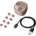Audio-Technica ATH-SQ1TW2NC True Wireless Bluetooth Noise-Cancelling In-Ear Earphone with Mic