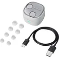 Audio-Technica ATH-SQ1TW2NC True Wireless Bluetooth Noise-Cancelling In-Ear Earphone with Mic