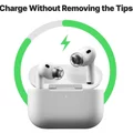 AZLA SednaEarfit Crystal 2 Liquid Silicone Rubber (LSR) Eartips for Apple AirPods Pro 3