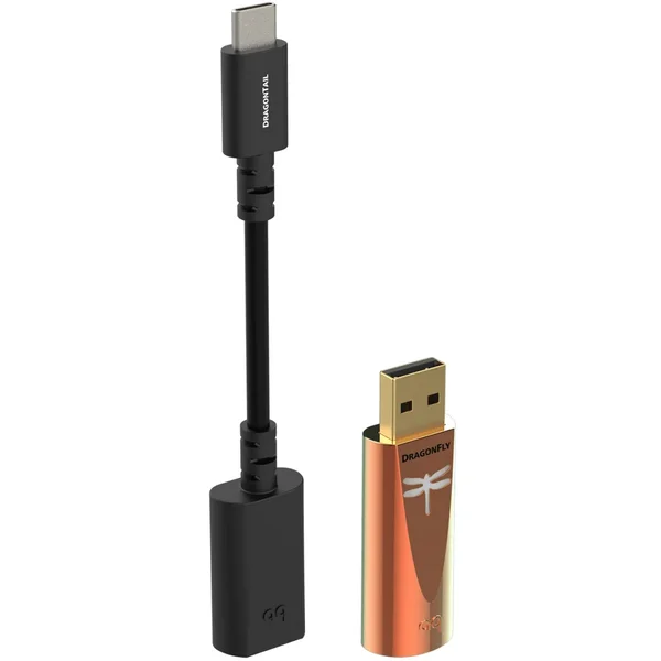 AudioQuest DragonFly Copper Portable Headphone Amplifier & USB DAC