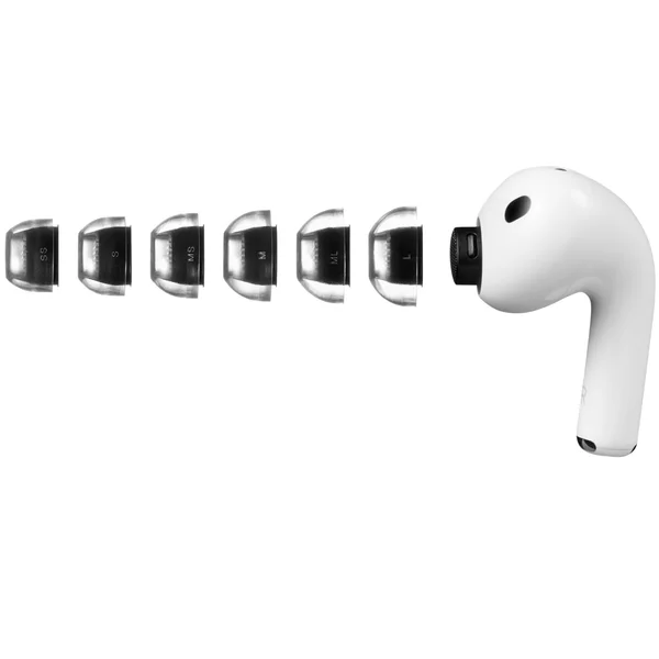 AZLA SednaEarfit Crystal 2 Liquid Silicone Rubber (LSR) Eartips for Apple AirPods Pro 3