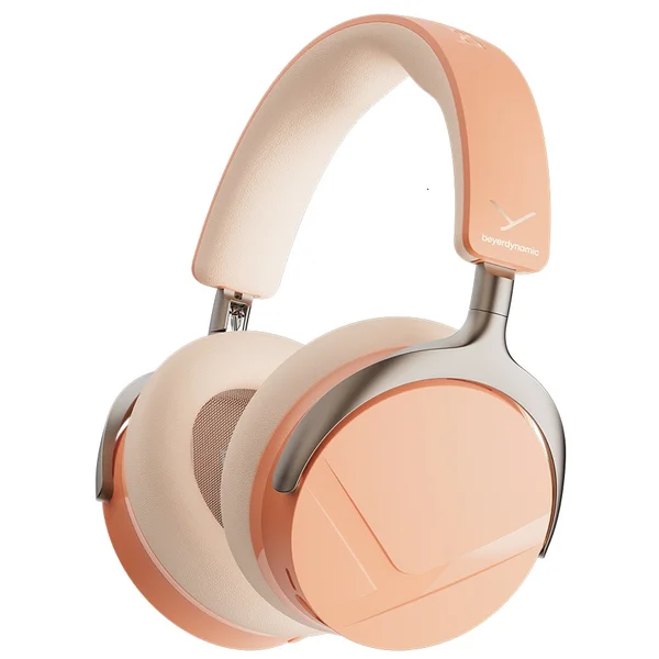 Beyerdynamic AVENTHO Y Wired/Wireless Bluetooth Noise-Cancelling Over-Ear Headphone with Mic - Peach Blush