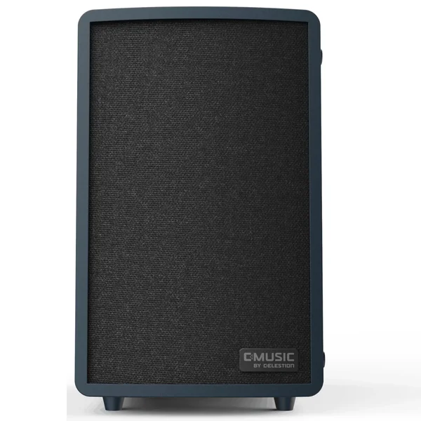 C-Music Hometainer 6 Wireless Bluetooth Portable PA Loudspeaker with Built-In Mixer - Midnight Blue