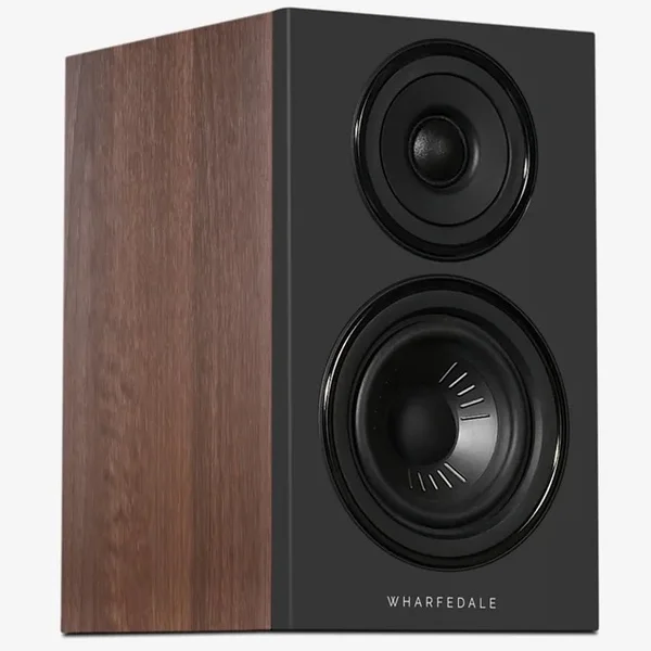 Wharfedale Diamond 12.0i 2-Way Passive Desktop Bookshelf Speakers - Classic Walnut