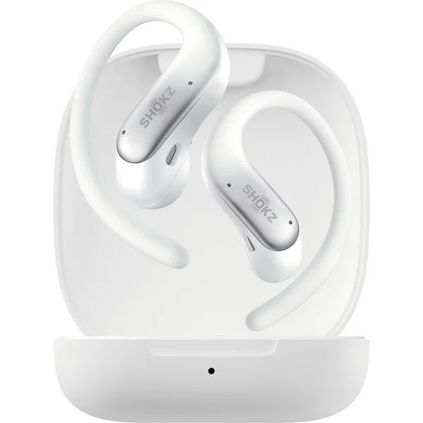 Shokz OpenFit Air 2 True Wireless Bluetooth Air Conduction Open-Ear Earphone with Mic - White