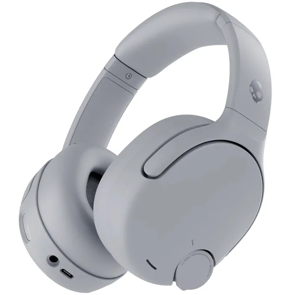 Skullcandy Crusher 720 THX Spatial Audio Wired/Wireless Bluetooth Over-Ear Headphone with Mic - Cement
