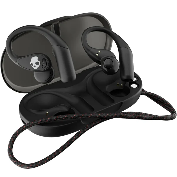 Skullcandy Push 540 Open True Wireless Bluetooth Air Conduction Open-Ear Earphones with Mic - True Black