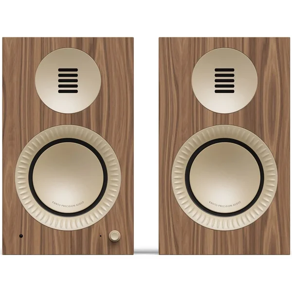 Kanto Tuk Grand G2 (2nd Gen) Passive Desktop Bookshelf Speakers - Walnut