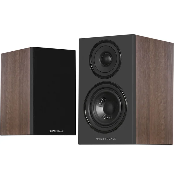 Wharfedale DIAMOND 12.0i 2-Way Passive Desktop Bookshelf Speakers - Classic Walnut