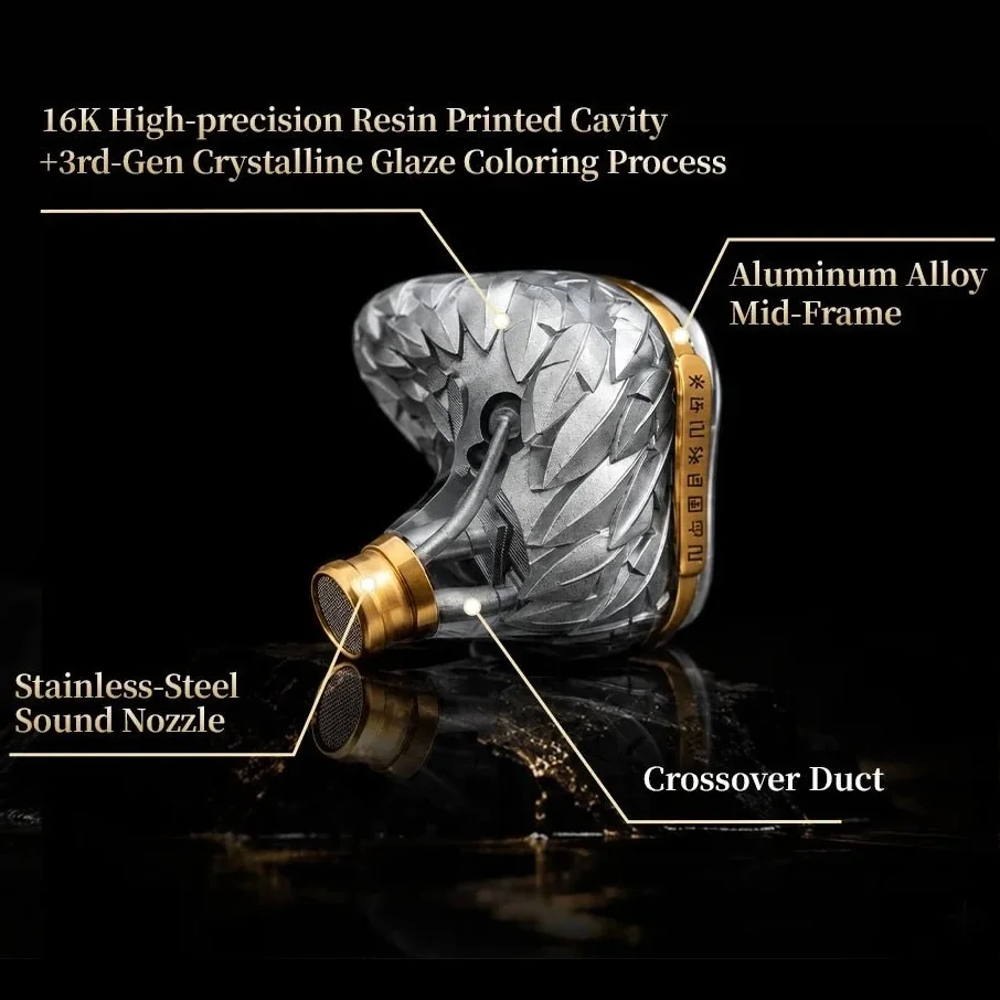 ACTIVO SCOOP 5-Driver (2BA+3DD) Hybrid In-Ear Earphone