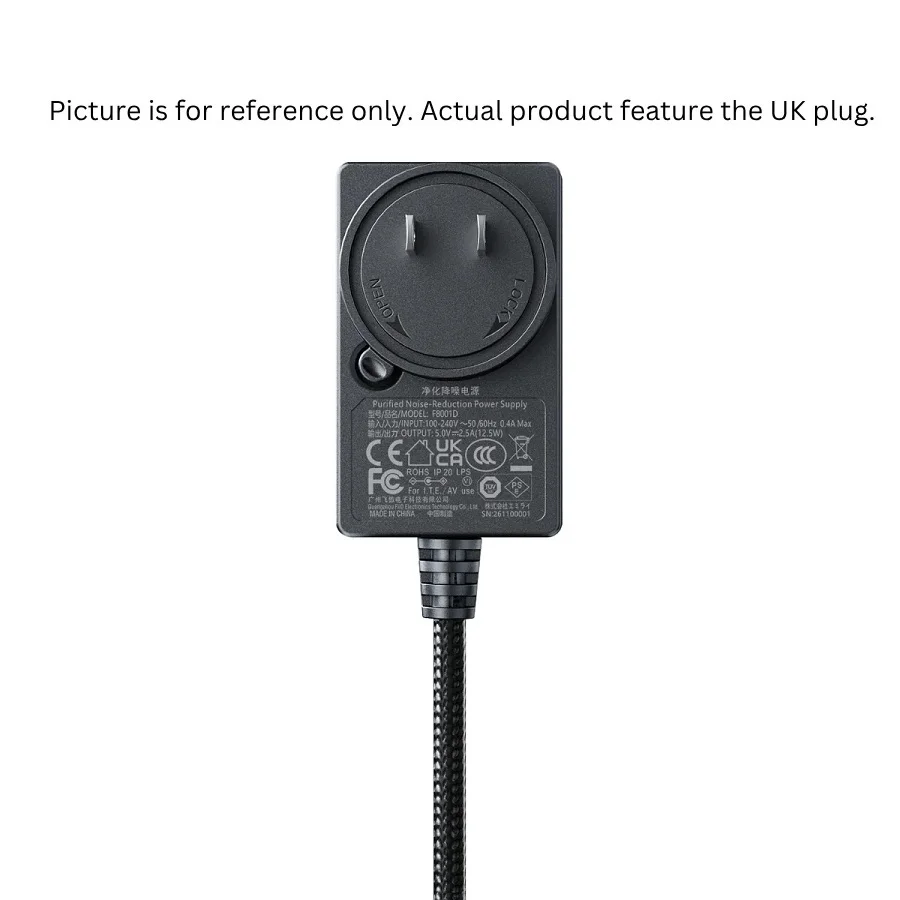 FiiO DARKSIDE MINI Active Purification & Noise Cancellation AC/DC Power Supply