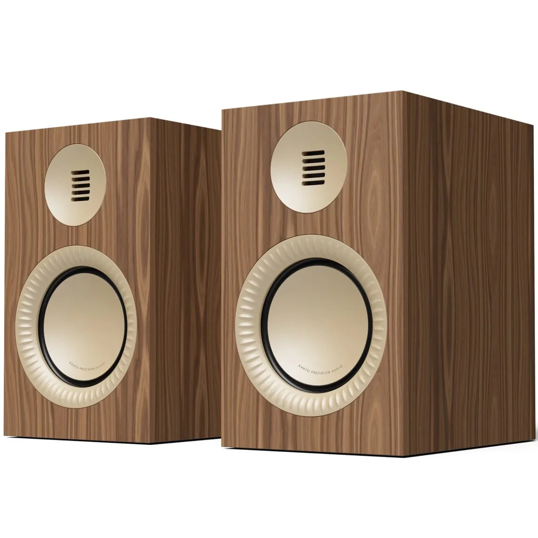 Kanto Tuk Grand G2 (2nd Gen) Passive Desktop Bookshelf Speakers - Walnut