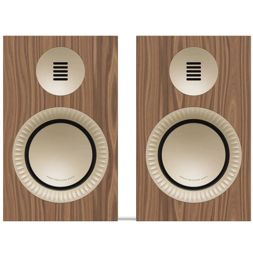 Kanto Tuk Grand G2 (2nd Gen) Passive Desktop Bookshelf Speakers - Walnut
