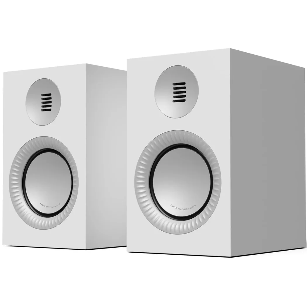 Kanto Tuk Grand G2 (2nd Gen) Passive Desktop Bookshelf Speakers - White