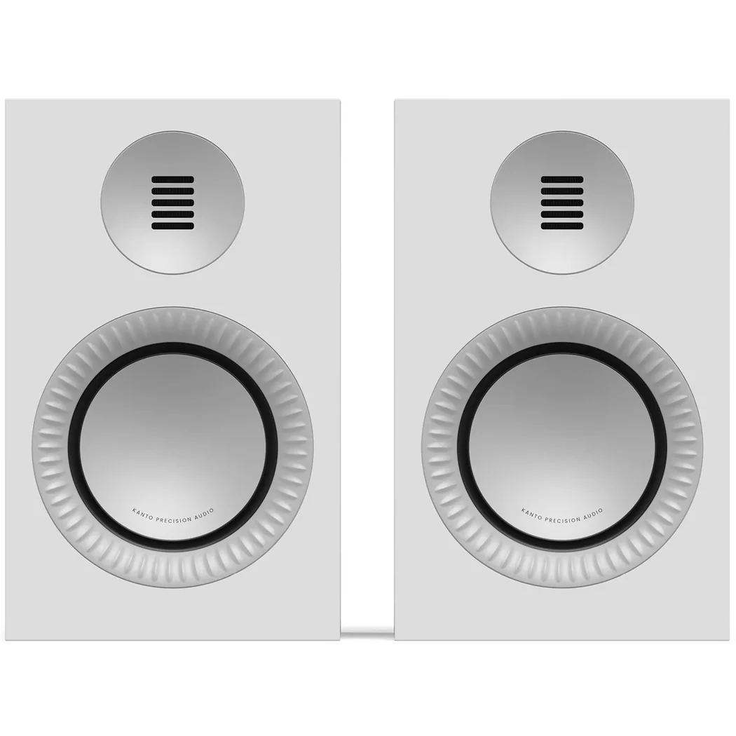 Kanto Tuk Grand G2 (2nd Gen) Passive Desktop Bookshelf Speakers - White