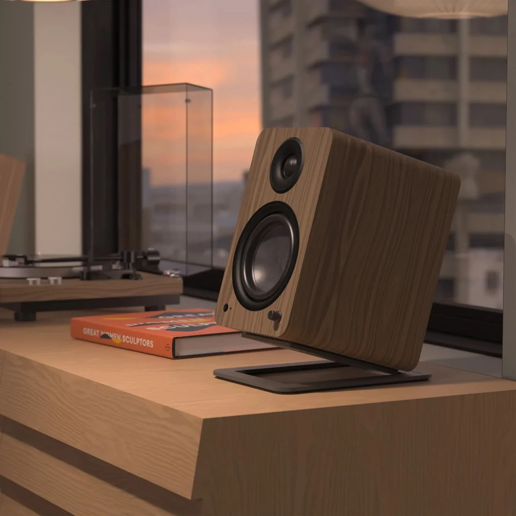 Kanto Yu6 G2 (2nd Gen) Wireless Bluetooth Desktop Bookshelf Speakers (with Phono Built-in)