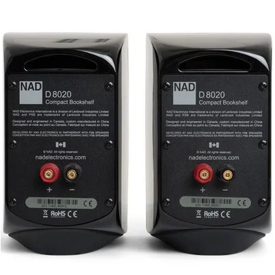 NAD D 8020 2-Way Passive Desktop Bookshelf Speakers