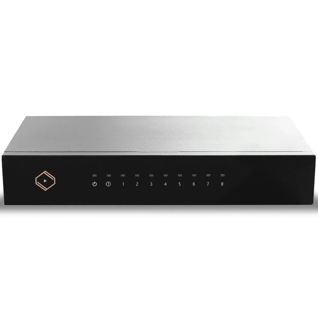 Silent Angel Bonn N8 8-Port Audiophile-Grade Gigabit Ethernet Network Switch