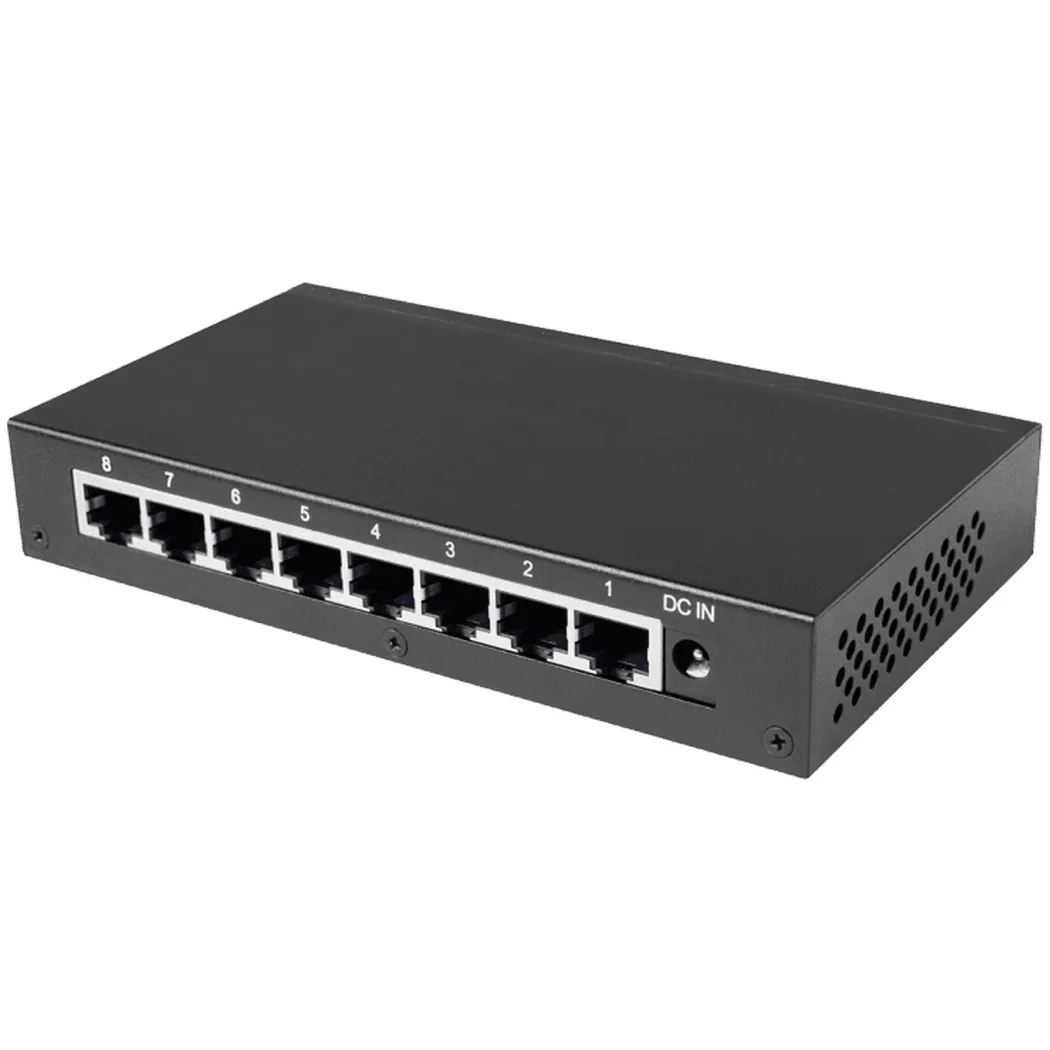 Silent Angel Bonn N8 8-Port Audiophile-Grade Gigabit Ethernet Network Switch