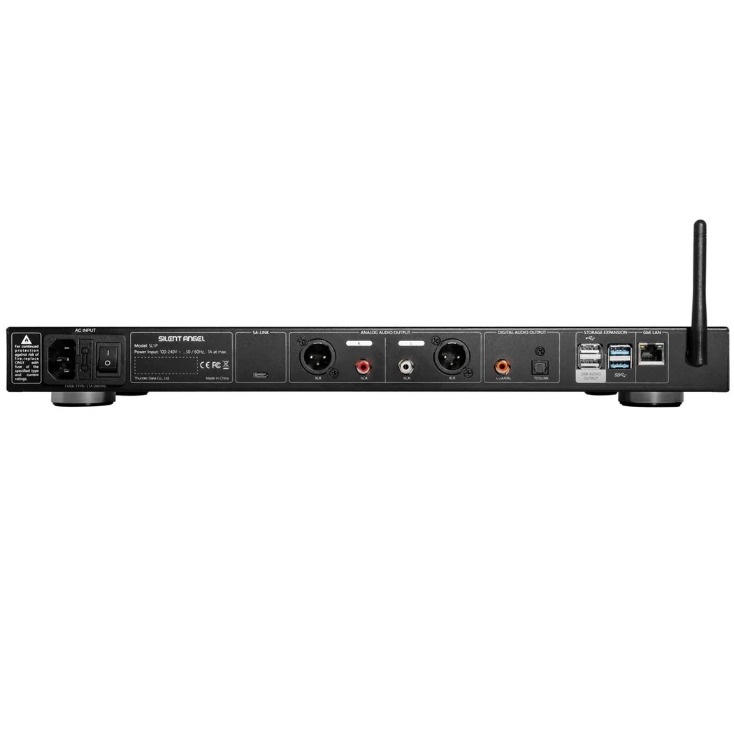 Silent Angel Bremen SL1P (SL1 Plus) MQA Wireless Bluetooth/WiFi Network Streamer - Black