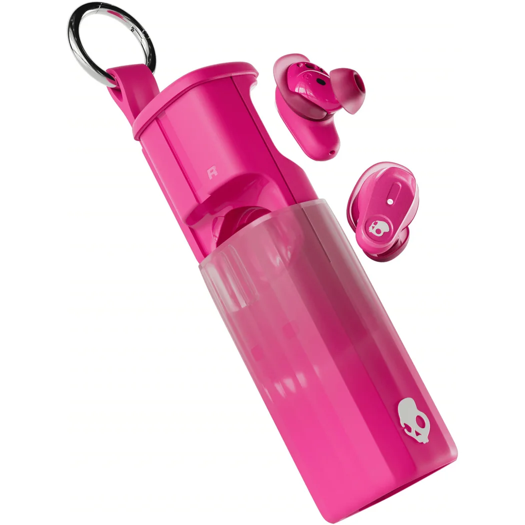 Skullcandy Method 360 ANC True Wireless Bluetooth Noise-Cancelling In-Ear Earphone with Mic - Crazy Pink