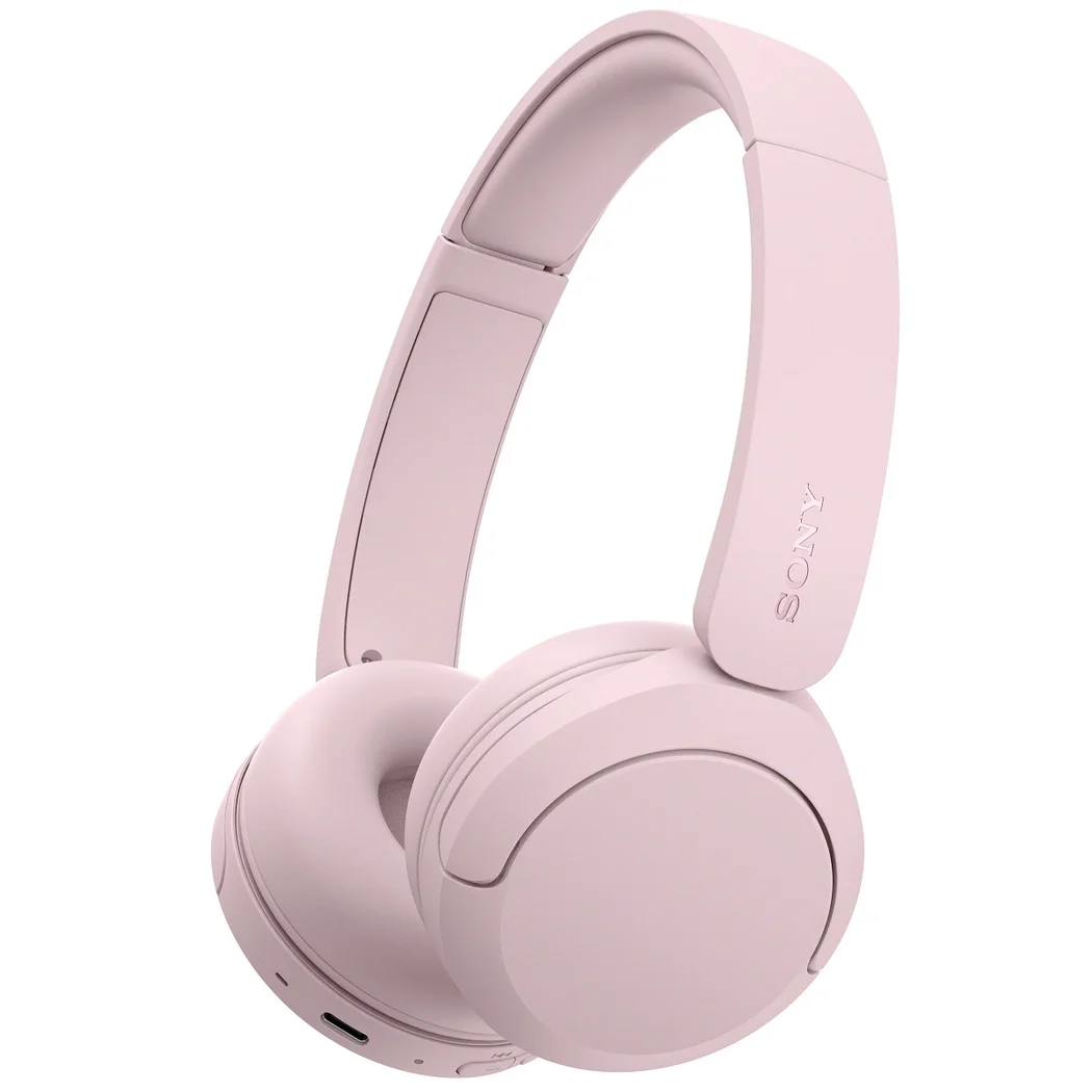 Sony WH-CH530 30mm Driver (1DD) Wireless Bluetooth On-Ear Headphone with Mic - Pink
