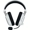 Razer BlackShark V3 Pro Wired/Wireless Bluetooth+2.4GHz Noise-Cancelling Multi-Platform Over-Ear Gaming Headset with Mic - White