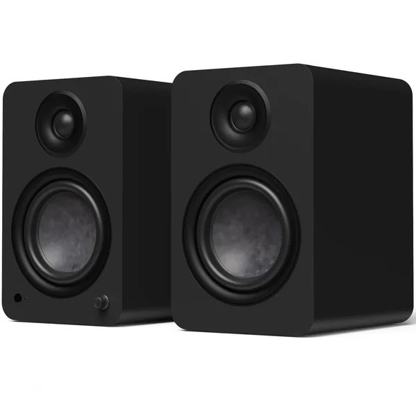 Kanto Yu6 G2 (2nd Gen) Wireless Bluetooth Desktop Bookshelf Speakers (with Phono Built-in) - Black