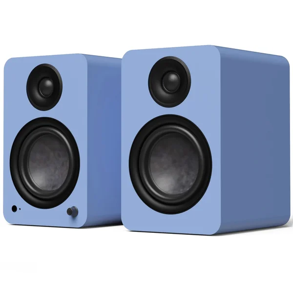 Kanto Yu6 G2 (2nd Gen) Wireless Bluetooth Desktop Bookshelf Speakers (with Phono Built-in) - Ice Blue