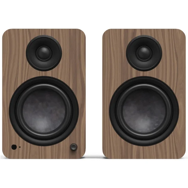 Kanto Yu6 G2 (2nd Gen) Wireless Bluetooth Desktop Bookshelf Speakers (with Phono Built-in) - Walnut