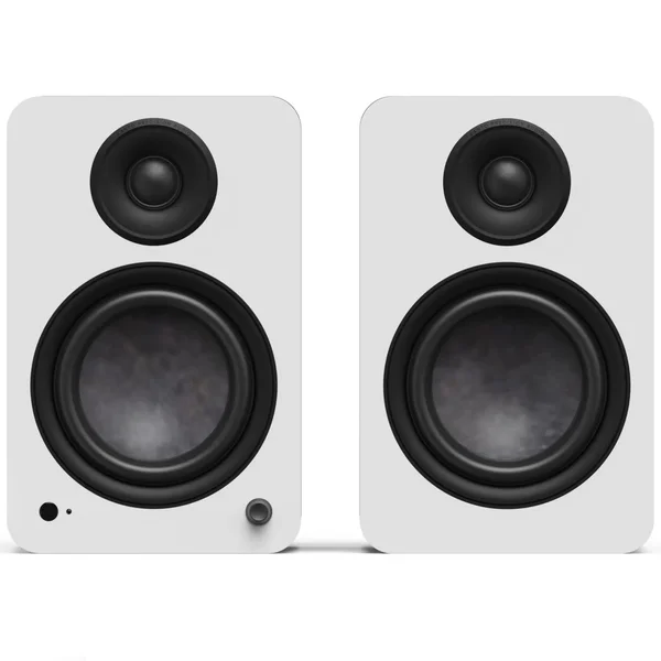 Kanto Yu6 G2 (2nd Gen) Wireless Bluetooth Desktop Bookshelf Speakers (with Phono Built-in) - White