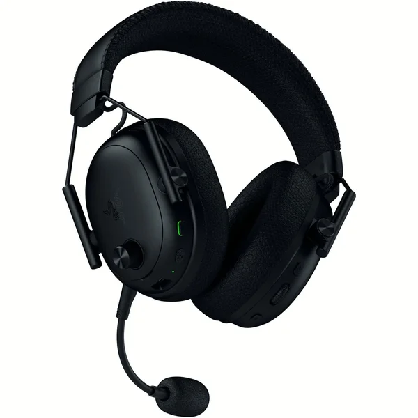 Razer BlackShark V3 Pro Wired/Wireless Bluetooth+2.4GHz Noise-Cancelling Multi-Platform Over-Ear Gaming Headset with Mic - Black