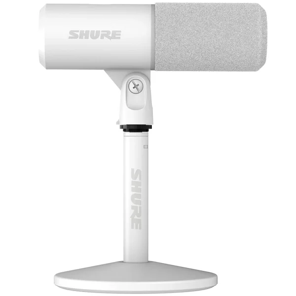 Shure MV6 Gen 2 Gaming Cardioid Dynamic USB Microphone - White