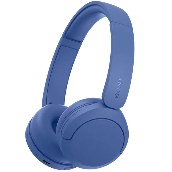 Sony WH-CH530 30mm Driver (1DD) Wireless Bluetooth On-Ear Headphone with Mic - Cobalt
