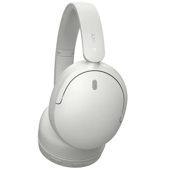 Sony WH-CH730N 30mm Driver (1DD) Wired/Wireless Bluetooth Noise-Cancelling Over-Ear Headphone with Mic - White