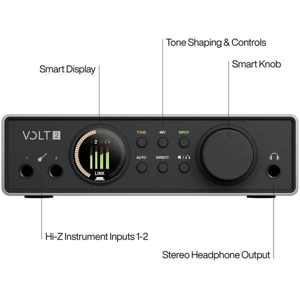Universal Audio Volt 2 Gen 2 USB Audio Interface